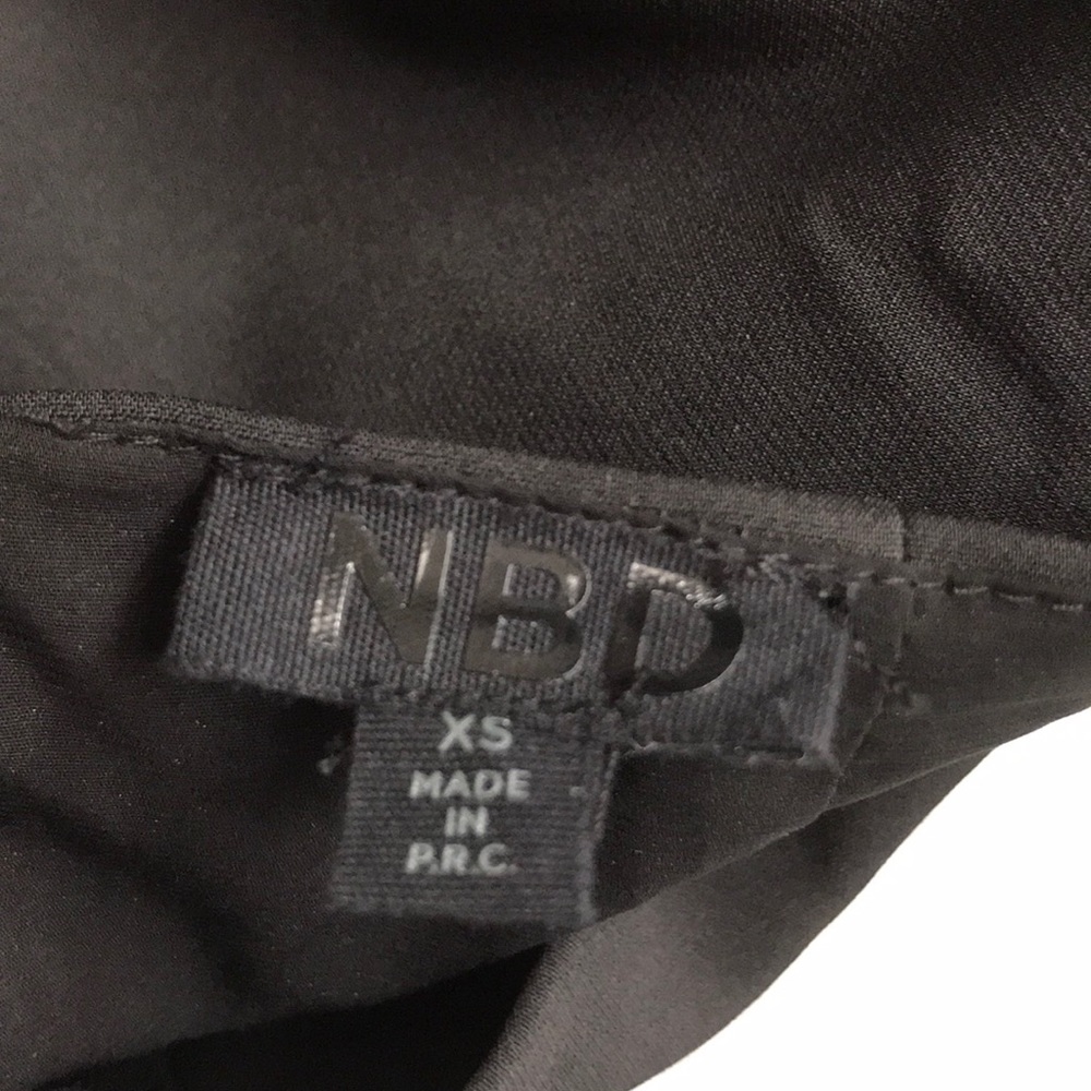 NBD Black Break The Rules Dress - Picture 5 of 5